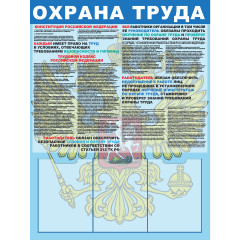 Стенд "Охрана труда СТ195"
